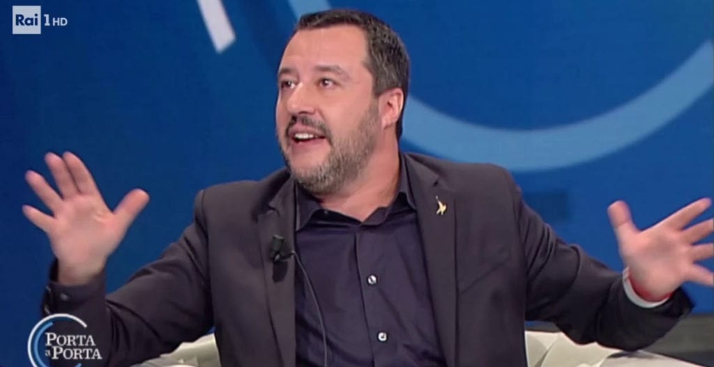 matteo salvini cachet sanremo