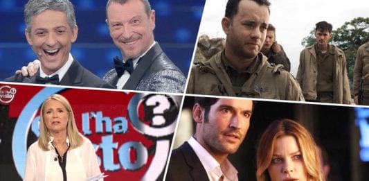 stasera in tv mercoledì 5 febbraio