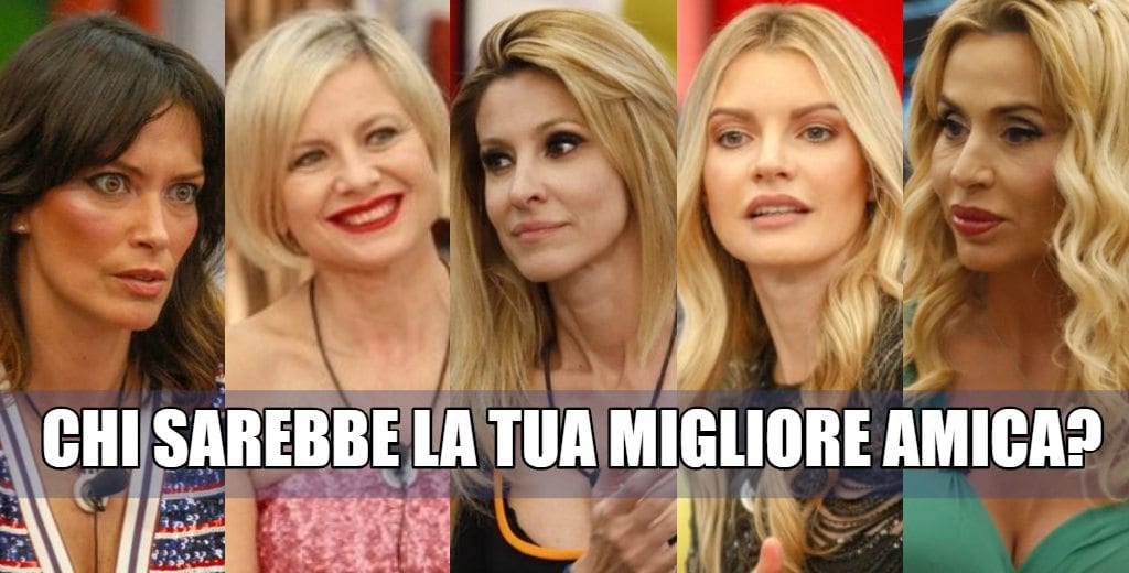 migliore amica gf vip quiz