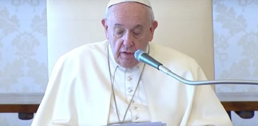 papa francesco benedizione