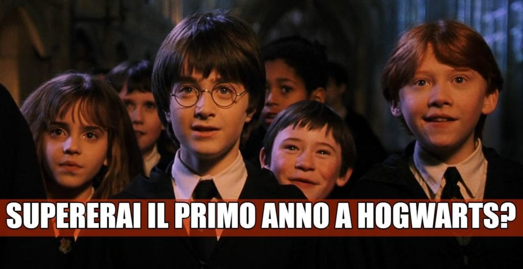 quiz harry potter primo anno hogwarts