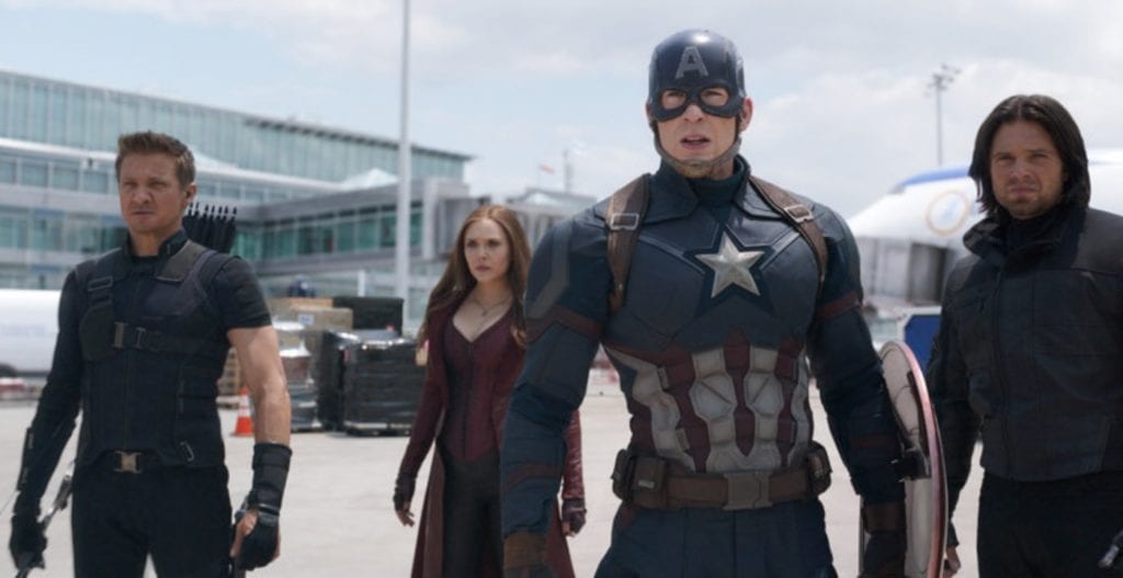 Stasera in TV giovedì 16 aprile Captain America - Civil War