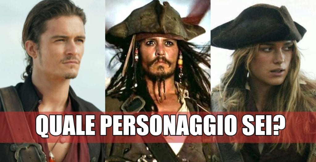 personaggio pirati dei caraibi quiz