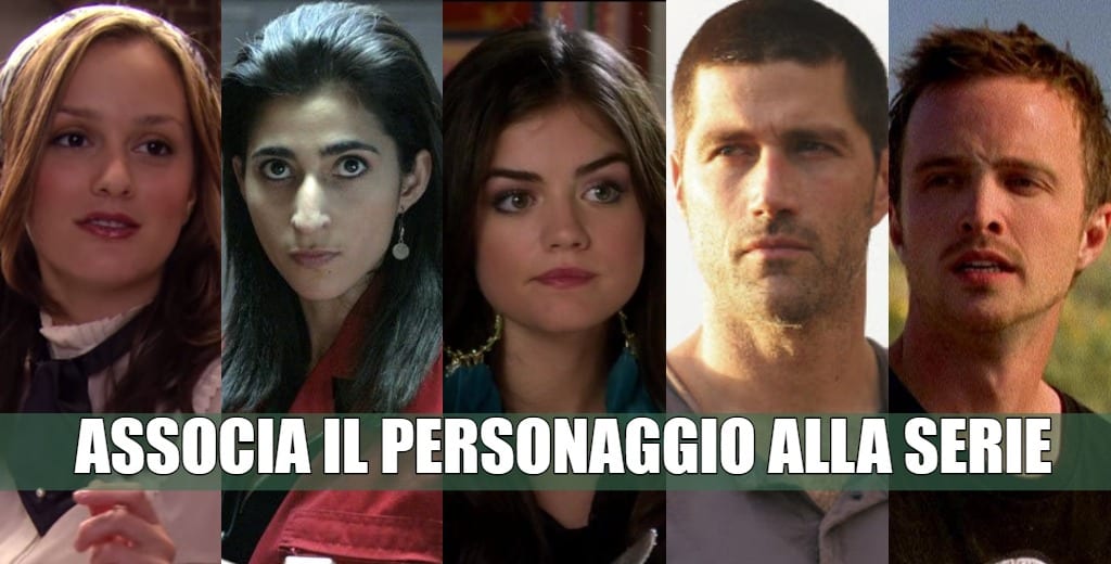 personaggio serie tv quiz