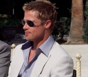 George Clooney e Brad Pitt in Ocean's Eleven
