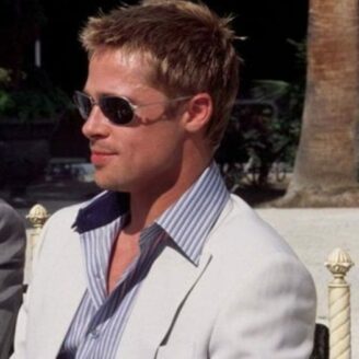 George Clooney e Brad Pitt in Ocean's Eleven