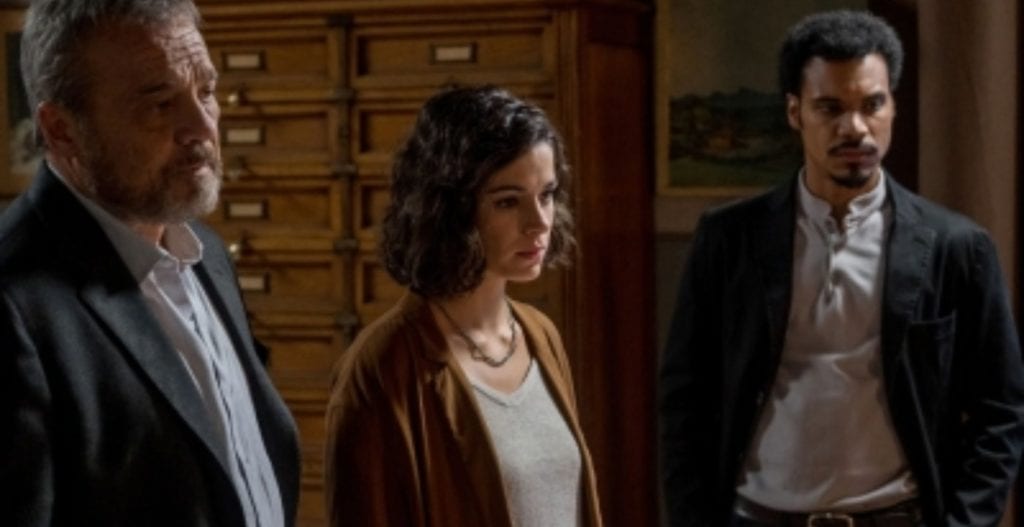 Il cast di Nero a metà