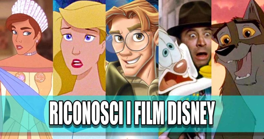 riconosci i film disney