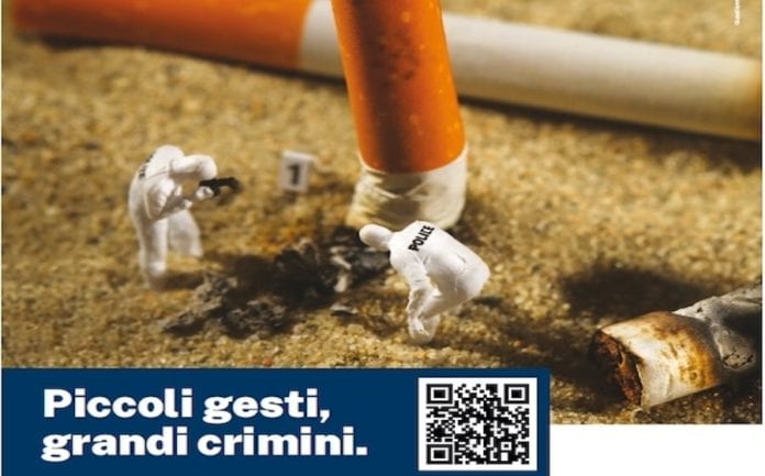 Marevivo Campagna contro littering British American Tobacco Italia
