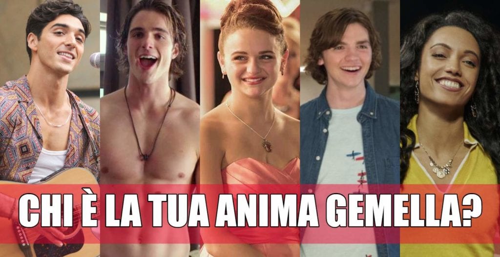 the kissing booth anima gemella quiz