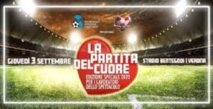 La partita del cuore 2020