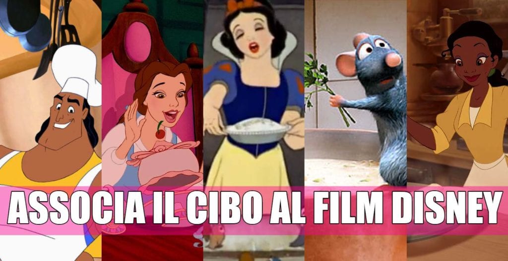 film disney cibo quiz