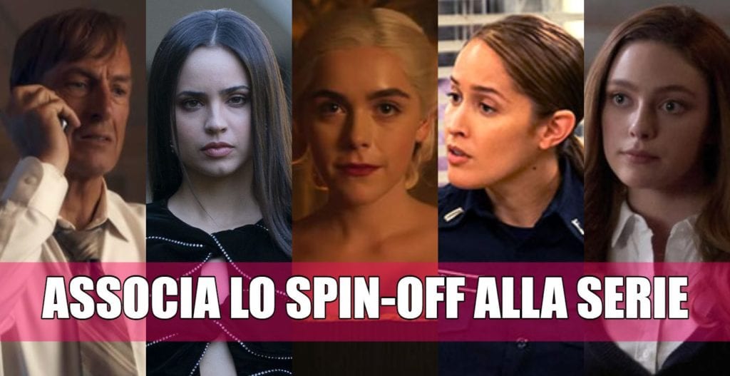 spin-off serie tv quiz