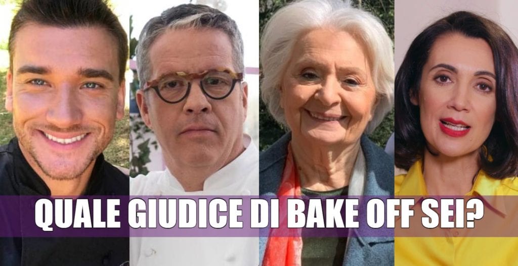 bake off giudice quiz