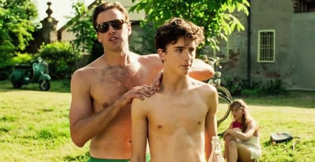 I protagonisti in una scena del film