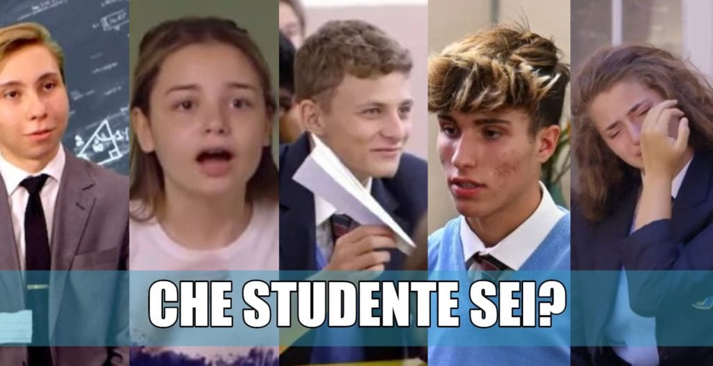 tipo studente il collegio quiz