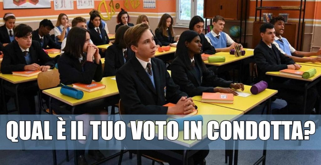 voto in condotta il collegio quiz