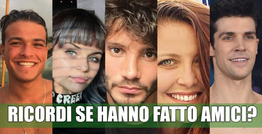 amici cantanti ballerini concorrenti quiz