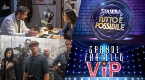 stasera in tv lunedì 18 gennaio 2021