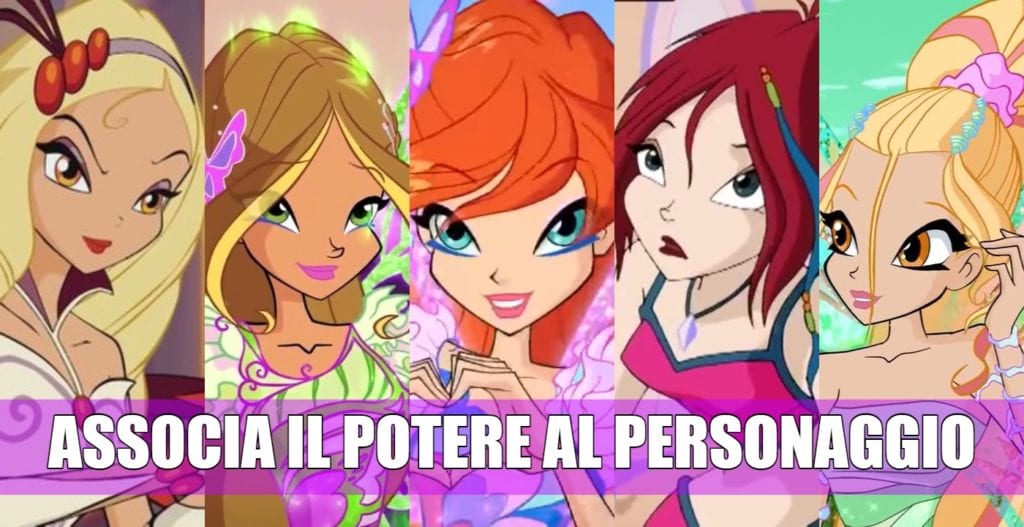 potere personaggio strega fata winx quiz