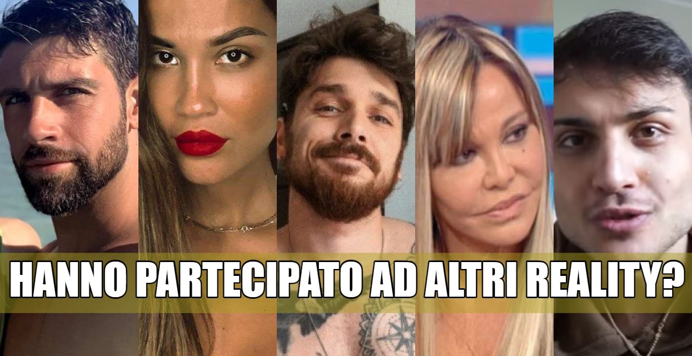 altri reality concorrenti isola dei famosi 2021