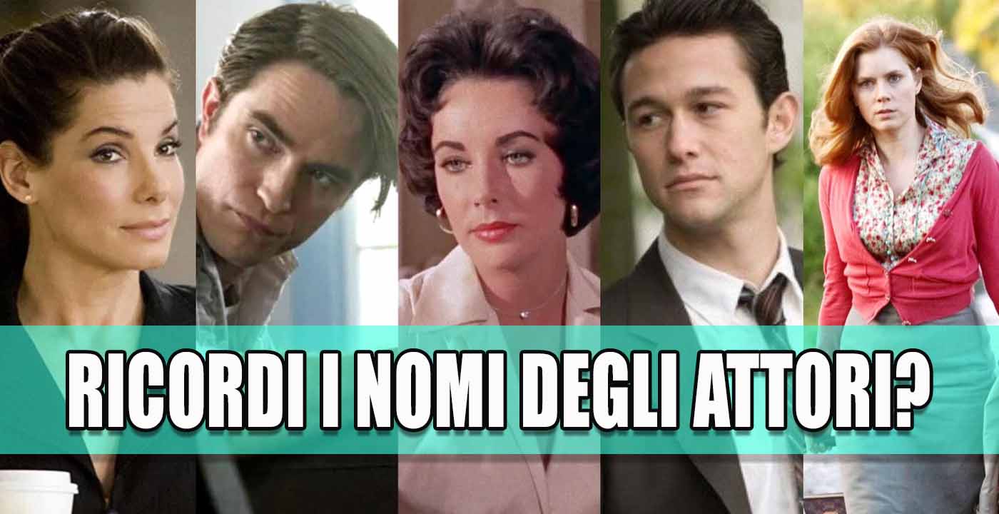 attori nomi