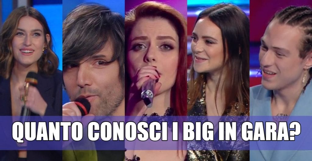 cantanti sanremo domande quiz