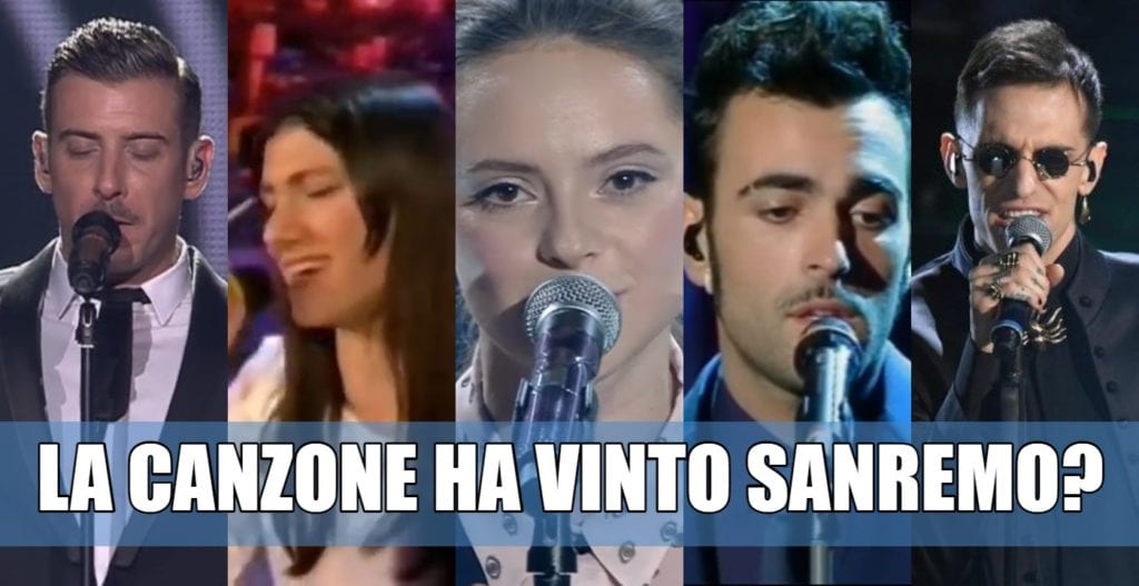 canzoni sanremo vinto quiz