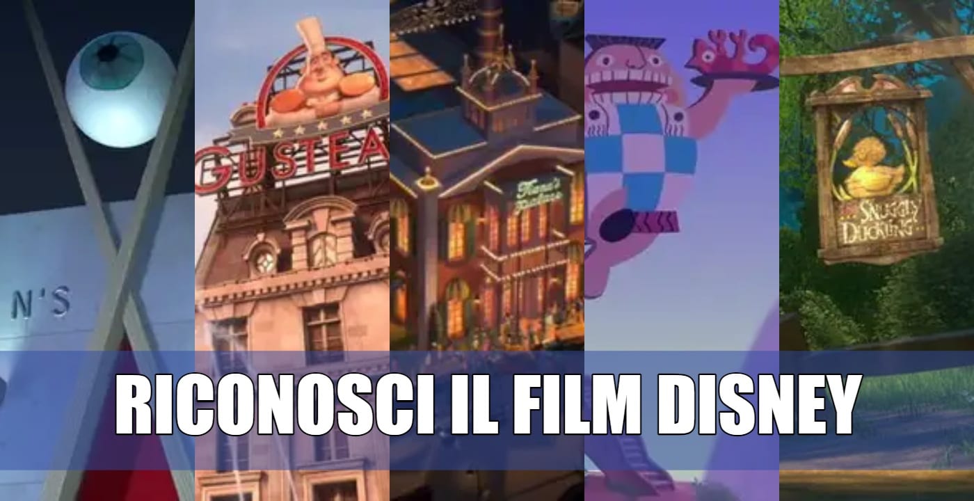 ristorante film disney quiz