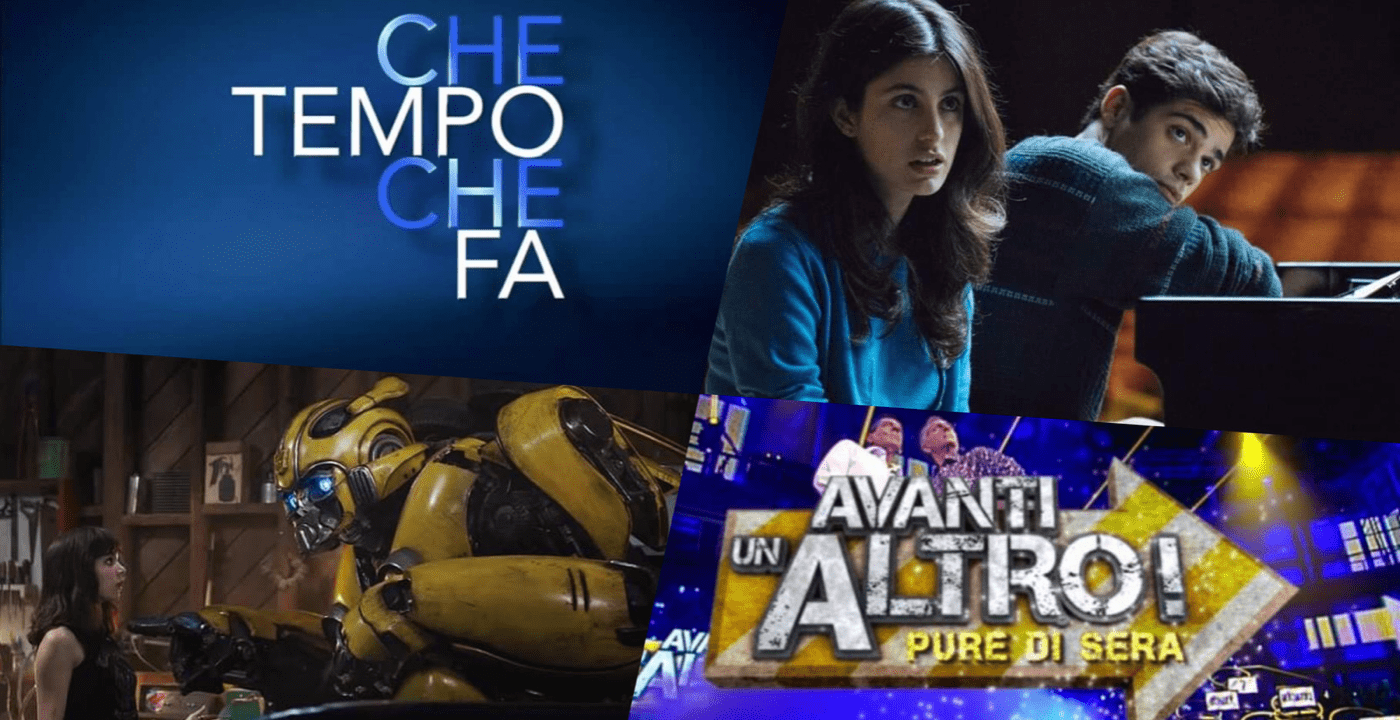 stasera in tv domenica 25 aprile 2021