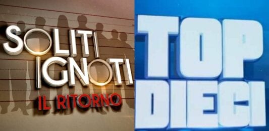 i soliti ignoti top dieci sabato sera