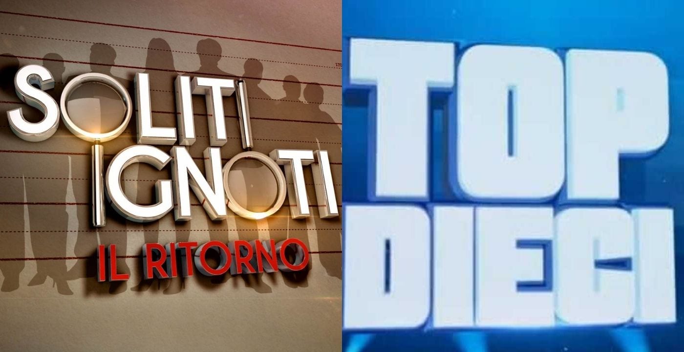 i soliti ignoti top dieci sabato sera