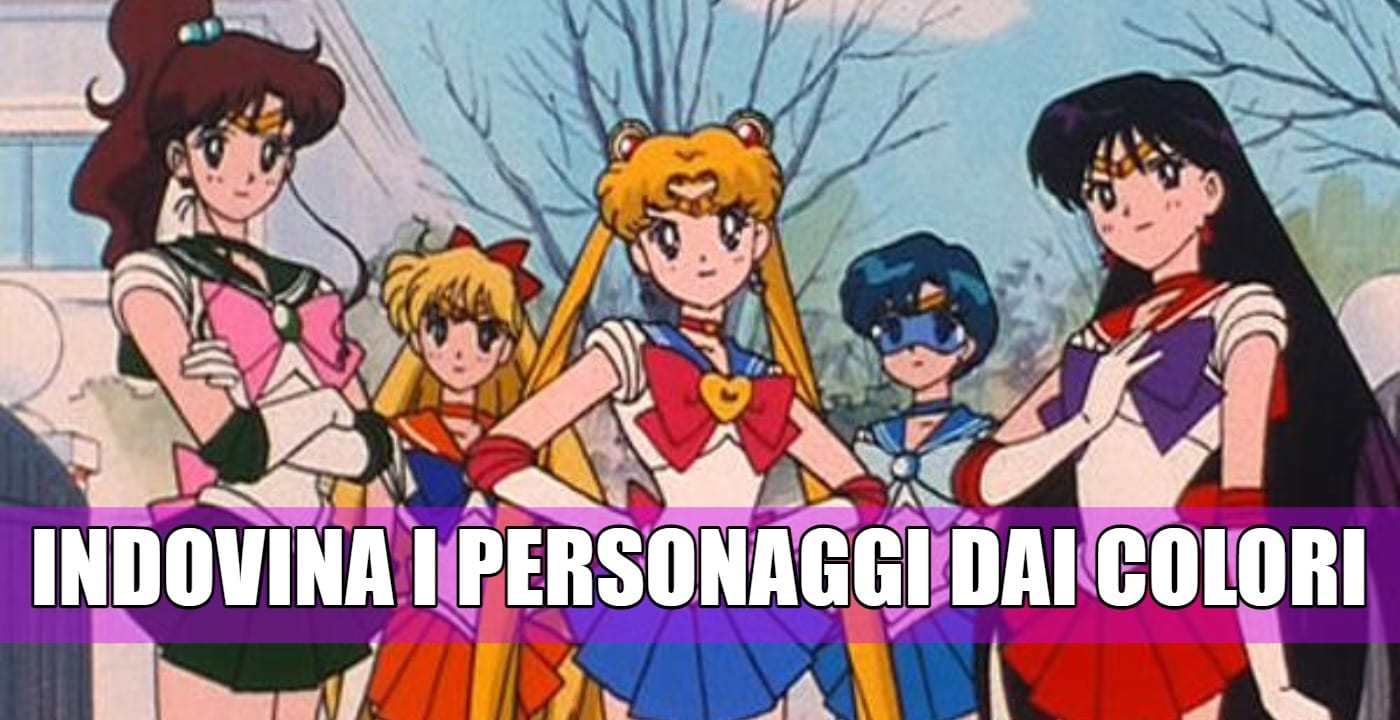 personaggi sailor moon colori quiz