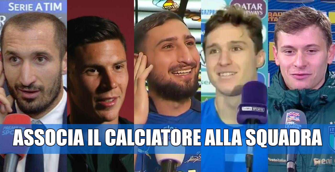 calciatore italia squadra quiz