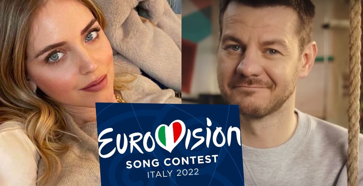 chiara ferragni cattelan eurovision 2022