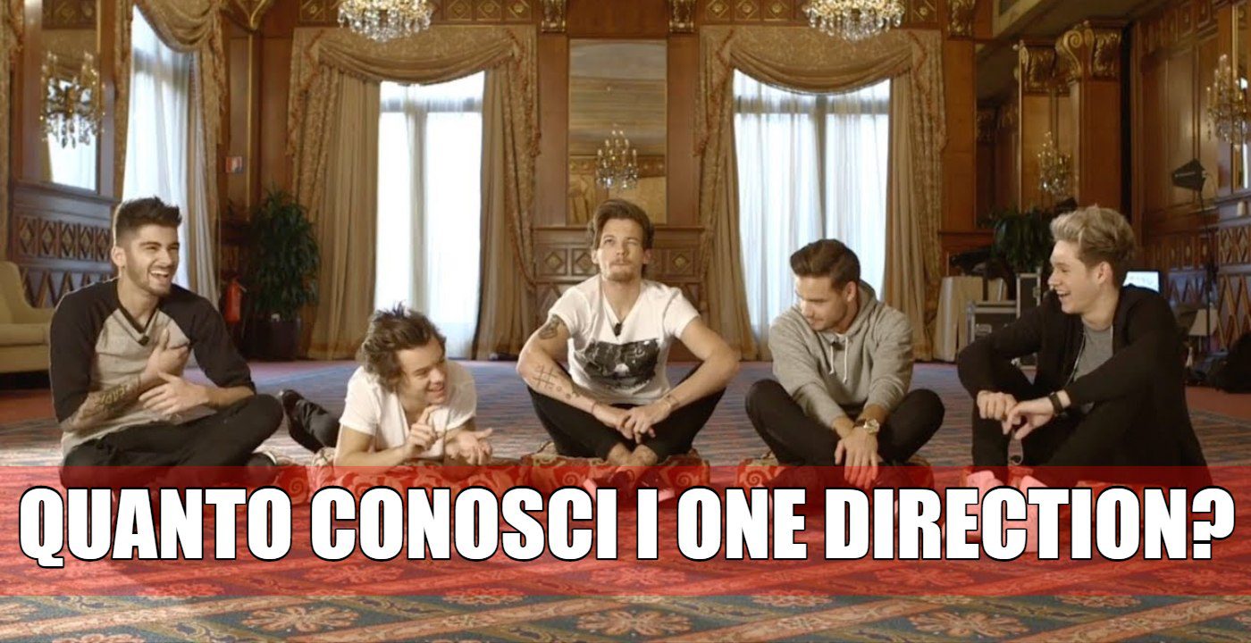 quanto conosci one direction