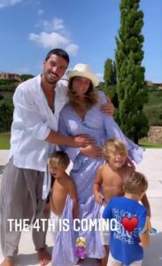 Mariano Di Vaio diventa papà per la quarta volta