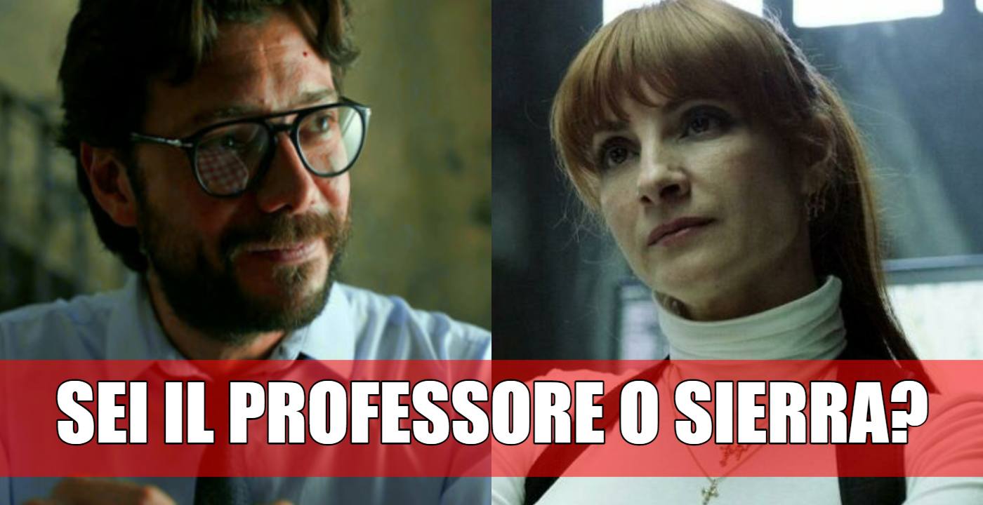 professore sierra quiz la casa di carta