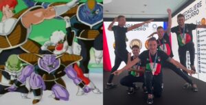 squadra ginew dragon ball anime olimpiadi 2020