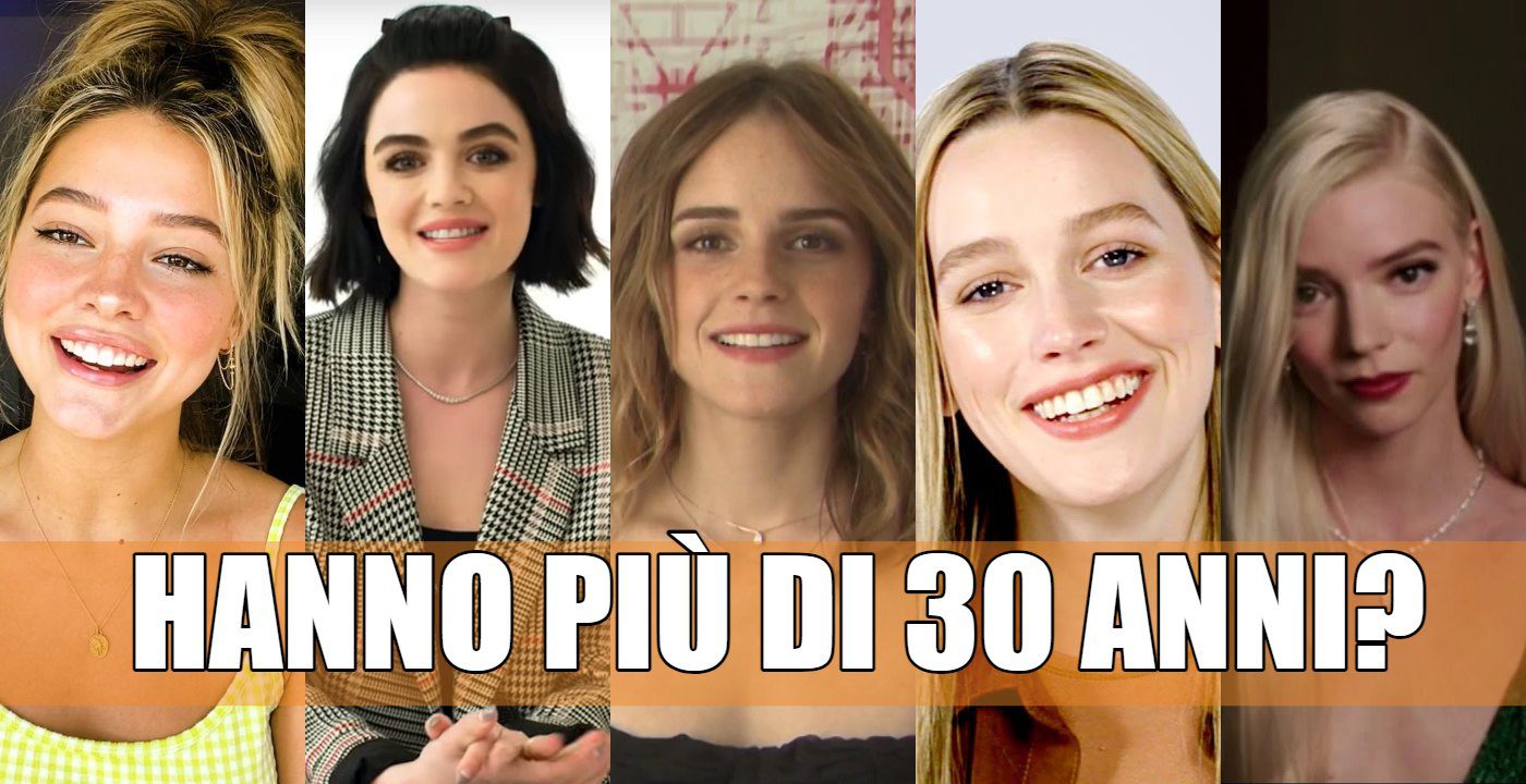 30 anni quiz attrici