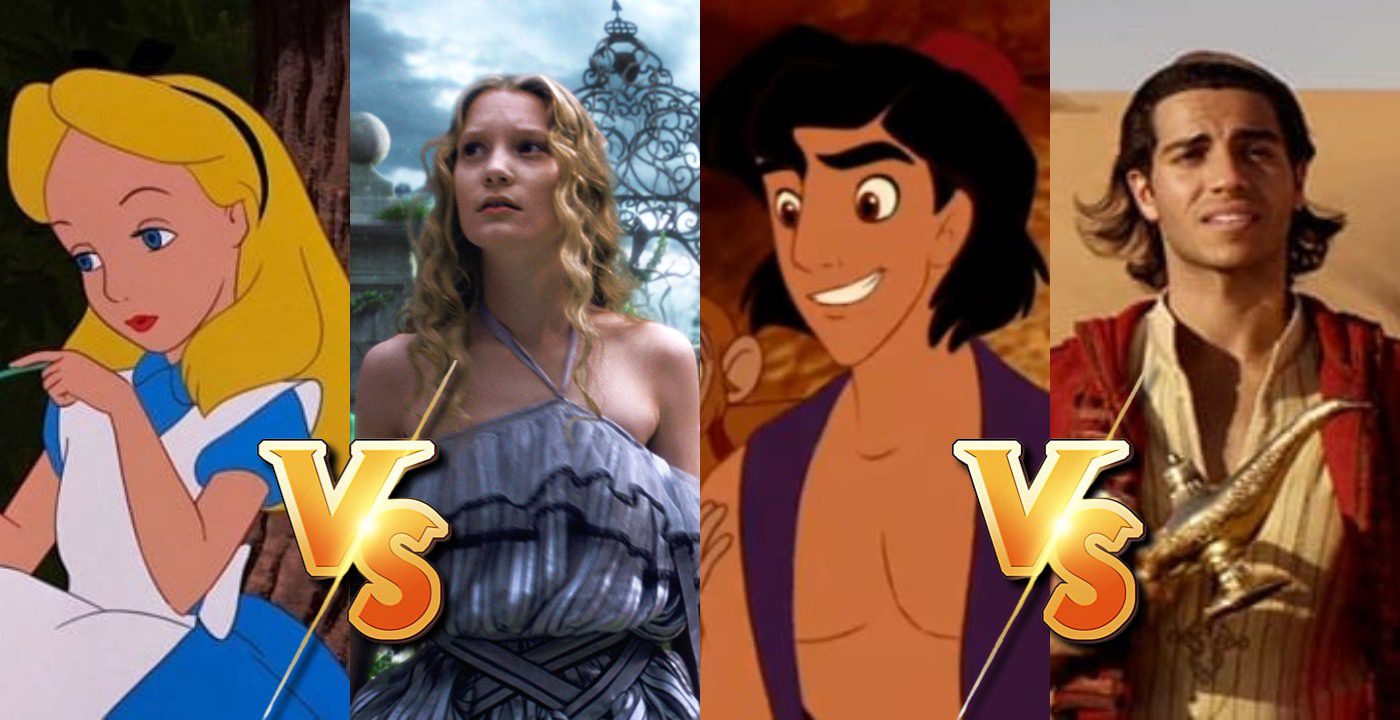 live action cartoni animati disney