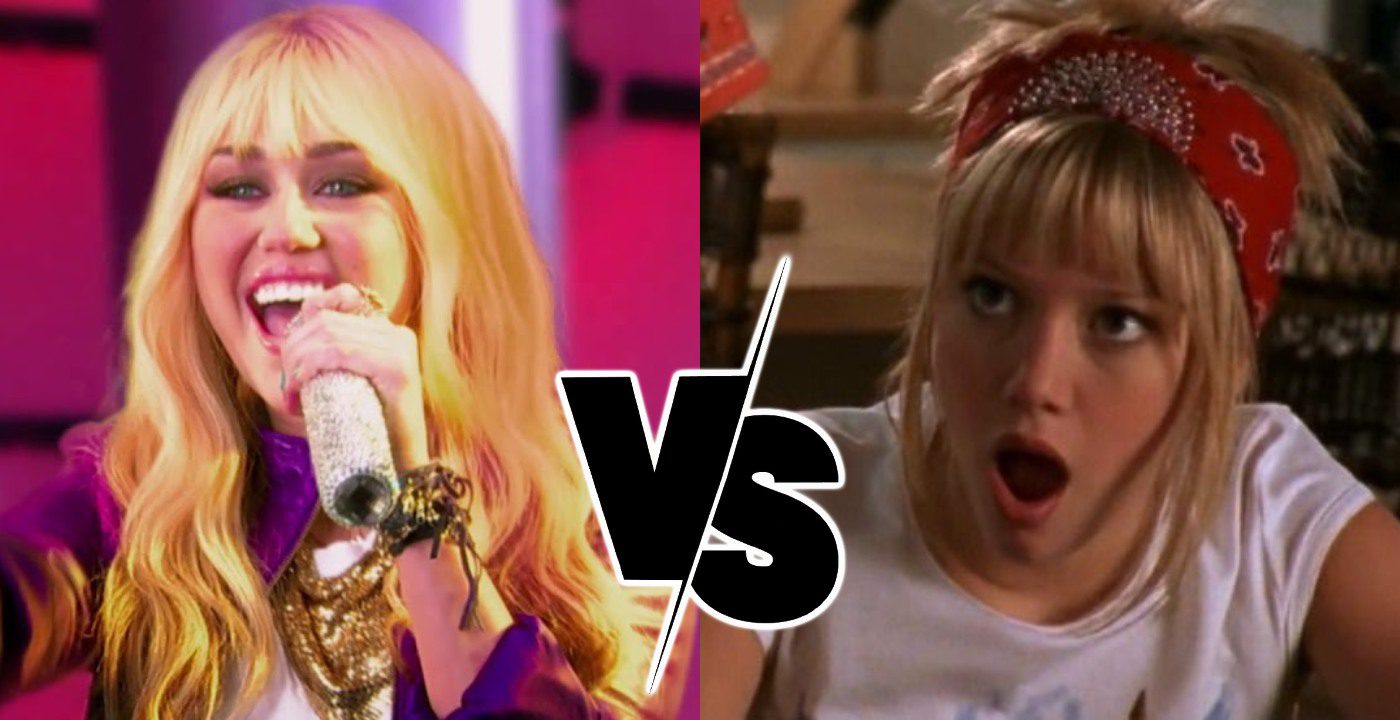 hannah montana vs serie disney channel