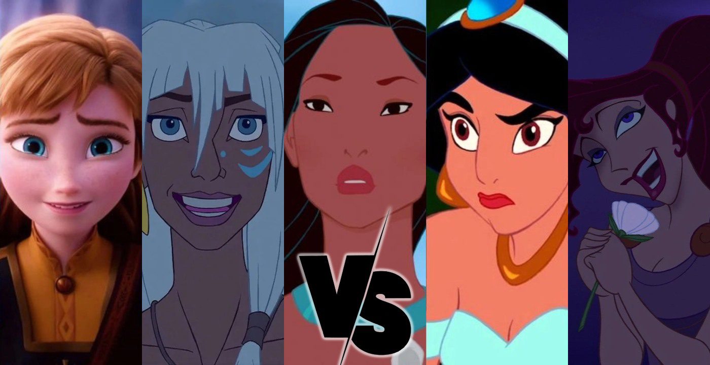principesse eroine disney vota