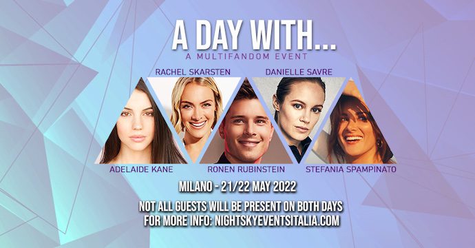 A Day With: ospiti, biglietti e dove si farà la Convention del 21 e 22 maggio