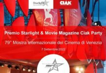 venezia 79 ciak party premio starlight