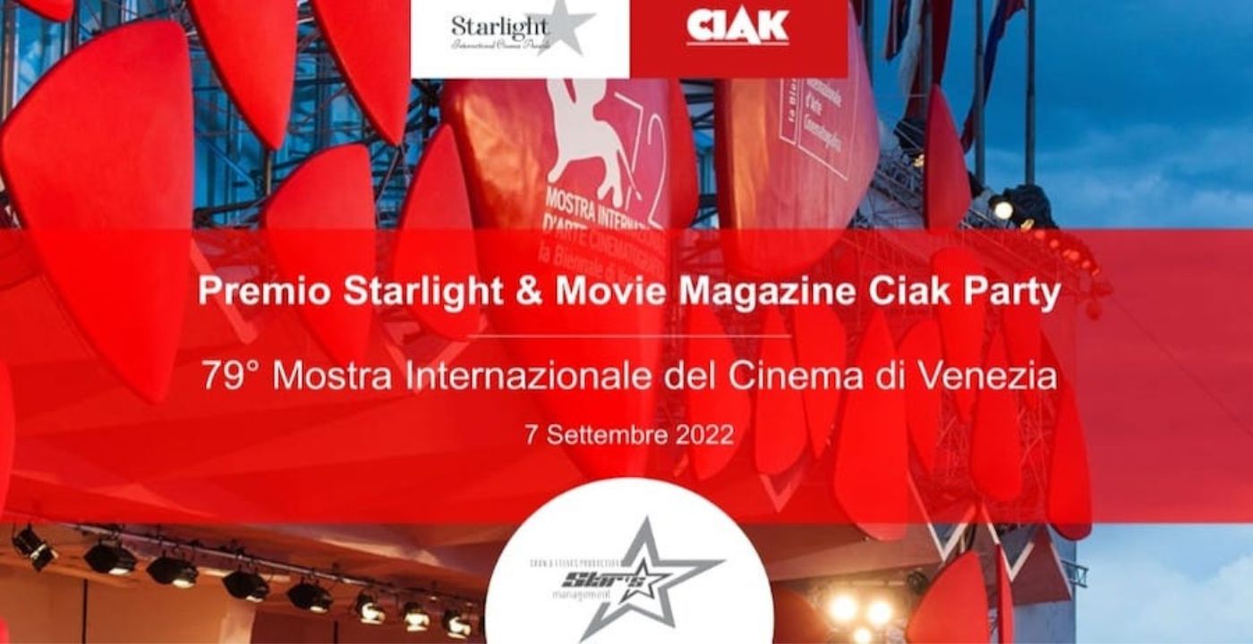 venezia 79 ciak party premio starlight