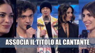 sanremo 2023 titolo cantante quiz canzone