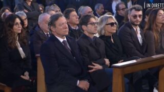 funerali maurizio costanzo ascolti tv lunedì 27 febbraio