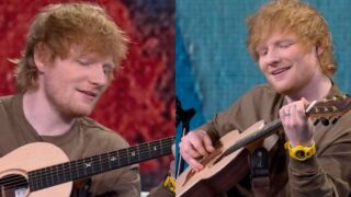 ed sheeran canta perfect italiano che tempo che fa