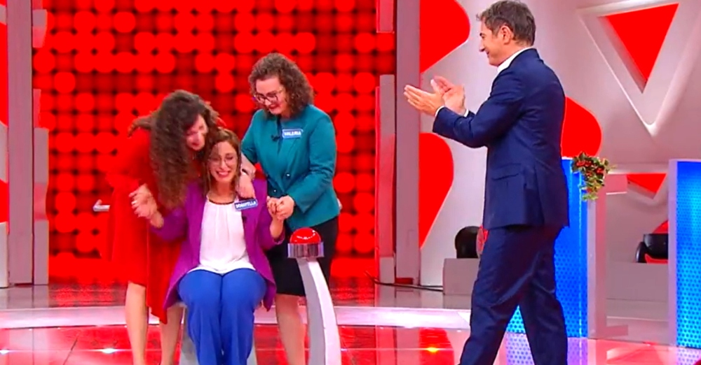 Reazione a catena, le Amiche in Onda indovinano 30 parole